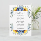 Sonnenblumenmatte Einladung (Stehend Vorderseite)