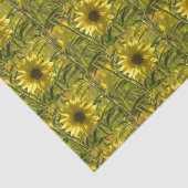 Sonnenblumenmatte Seidenpapier (Ausschnitt)