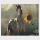 Sonnenblumenmatte-Wrapping-Papier Geschenkpapier (Flach)