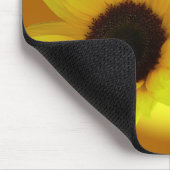 Sonnenblumenmaus Pad Schöne Gelbe Blume Geschenke Mousepad (Ecke)