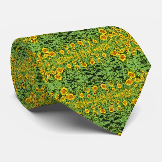 Sonnenblumenmode Krawatte (Gerollt)