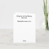 Sonnenblumenmoon Karte (Rückseite)