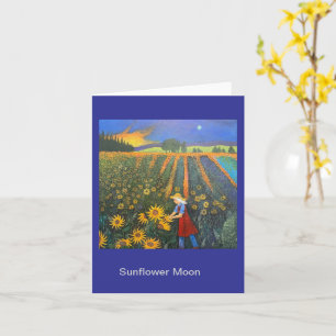 Sonnenblumenmoon Karte