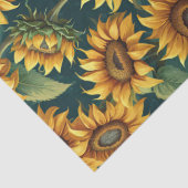 Sonnenblumenmorgens zum Grünbuch über das grüne Ge Seidenpapier (Detail)