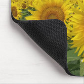 Sonnenblumenmousepad Mousepad (Ecke)