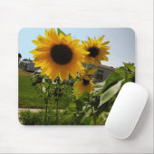 Sonnenblumenmousepad Mousepad (Mit Mouse)
