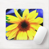Sonnenblumenmousepad Mousepad (Mit Mouse)