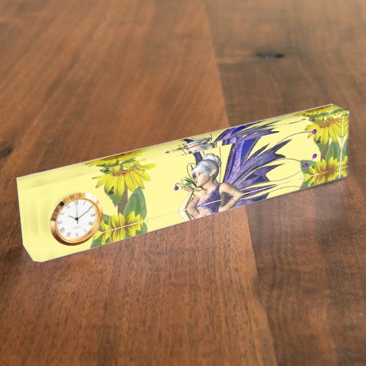 Sonnenblumenmühle Namensplakette (Seite)