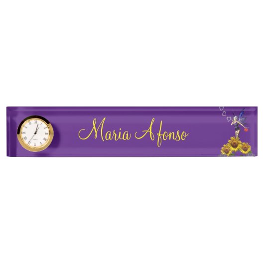 Sonnenblumenmühle Namensplakette (Vorderseite)