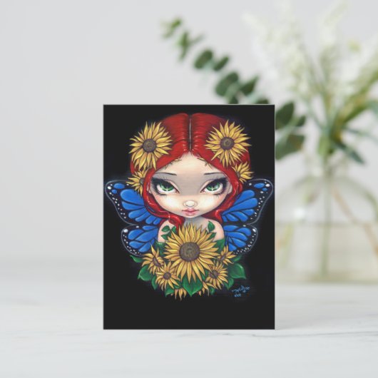 "Sonnenblumenmühle" Postkarte (Stehend Vorderseite)