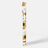 Sonnenblumenmuster Case-Mate iPhone Hülle (Rückseite / Links)