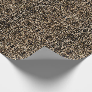Sonnenblumenmuster Geschenkpapier