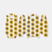 Sonnenblumenmuster Geschenkschachtel (Ungefaltet)