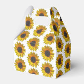 Sonnenblumenmuster Geschenkschachtel (Vorderseite)