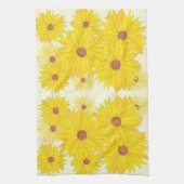 Sonnenblumenmuster Geschirrtuch (Vertikal)