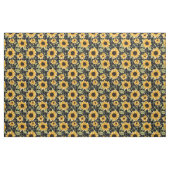 Sonnenblumenmuster im Gingham-Stil Stoff (Fat Quarter (45,7 x 55,9 cm))