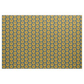 Sonnenblumenmuster in aquamariner Form Stoff (Yard (91,4 cm))