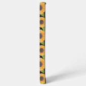 Sonnenblumenmuster-Muster Blüteninspirivity Samsung Galaxy Hülle (Linke Seite)