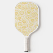 Sonnenblumenmuster Pickleball Schläger (Rückseite)