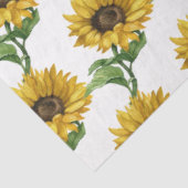 Sonnenblumenmuster Seidenpapier (Ausschnitt)