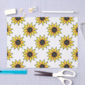 Sonnenblumenmuster Seidenpapier (Handwerk)