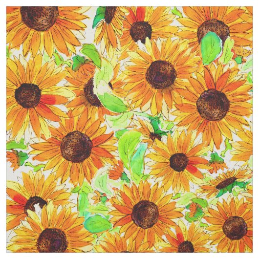 Sonnenblumenmuster Stoff (Muster)