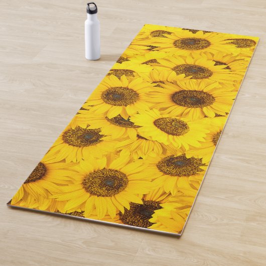 Sonnenblumenmuster Yogamatte (Beispiel)