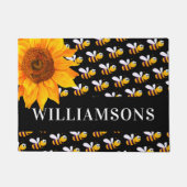 Sonnenblumennachweis Fußmatte (Vorderseite)