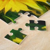 Sonnenblumenölfarbe, Sonnenschein-Puzzle Puzzle (Seite)