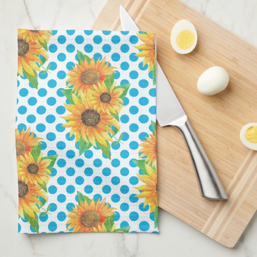 SonnenblumenOutfits Geschirrtuch (Viertel Falte)