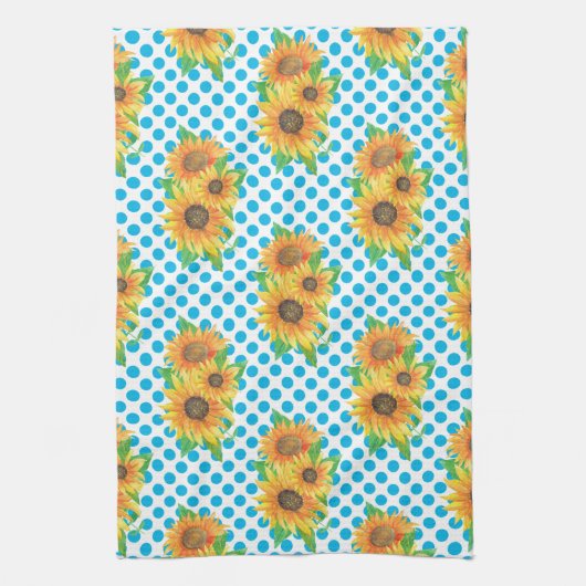 SonnenblumenOutfits Geschirrtuch (Vertikal)