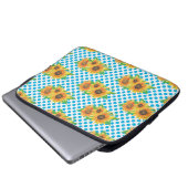 SonnenblumenOutfits Laptopschutzhülle (Vorne Knopf)