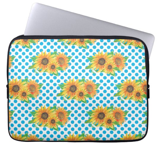 SonnenblumenOutfits Laptopschutzhülle (Vorderseite)