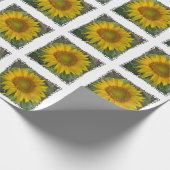 Sonnenblumenpapier Geschenkpapier (Ecke)