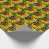 Sonnenblumenpapier Geschenkpapier (Ecke)