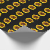 Sonnenblumenpapier Geschenkpapier (Ecke)