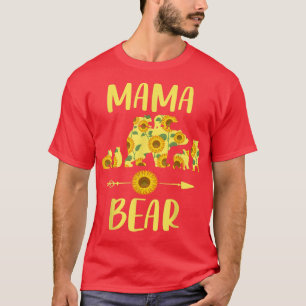 Sonnenblumenpassende Familienoutfit, Sonnenmama-Bä T-Shirt