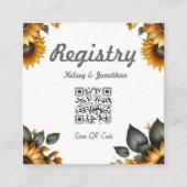 Sonnenblumenpflaster Begleitkarte (Vorderseite)