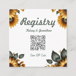 Sonnenblumenpflaster Begleitkarte