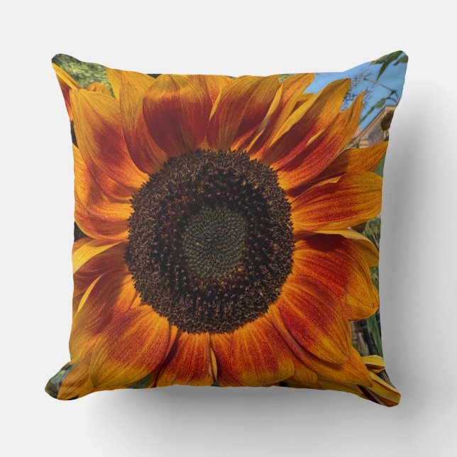 Sonnenblumenpillowcase Kissen (Vorderseite)