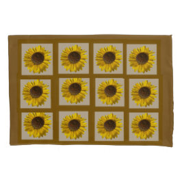 Sonnenblumenpillowcase Kissenbezug