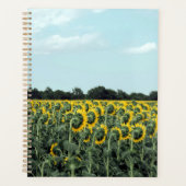 Sonnenblumenplaner für ein helles und produktives planer (Vorderseite)