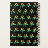 Sonnenblumenplaner Planer (Rückseite)