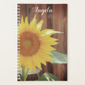 Sonnenblumenplaner Planer (Vorderseite)