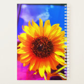 Sonnenblumenplaner Planer (Rückseite)