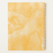 Sonnenblumenplaner Planer (Rückseite)