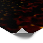 Sonnenblumenposter Poster (Ecke)