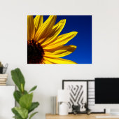 Sonnenblumenposter Poster (Heimbüro)