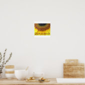Sonnenblumenposter Poster (Küche)