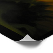 Sonnenblumenposter Poster (Ecke)
